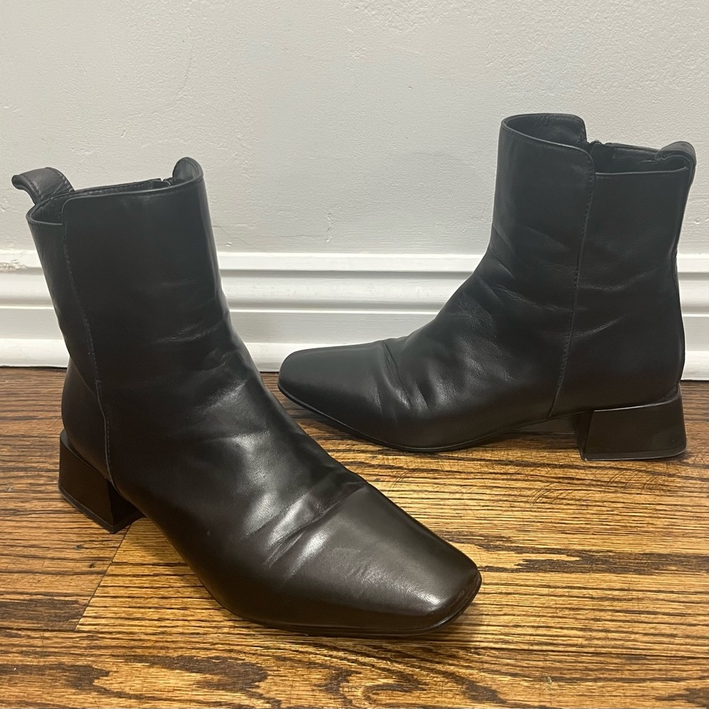 Napoleoni Boots. Leather. Made in Italy. 39 / 8.5